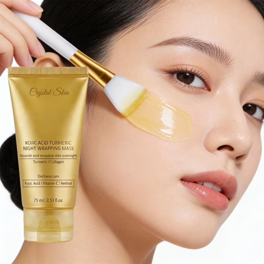 Maschera al Collagene con Acido Kojico e Curcuma
